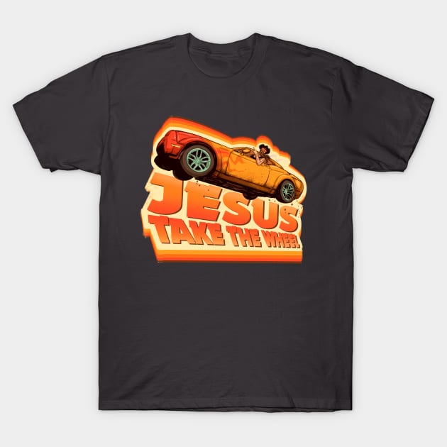 Off Road Jesus T-Shirt by LVBart